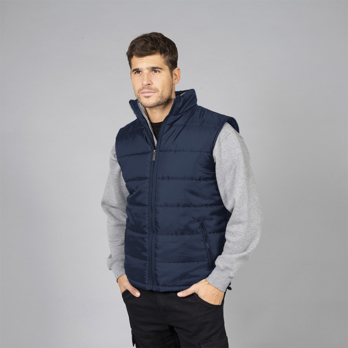 Жилет мужской "NEW SHANGHAI", тёмно-синий_3XL, 100% полиэстер, 180 г/м2 Жилет мужской "NEW SHANGHAI", тёмно-синий_3XL, 100% полиэстер, 180 г/м2