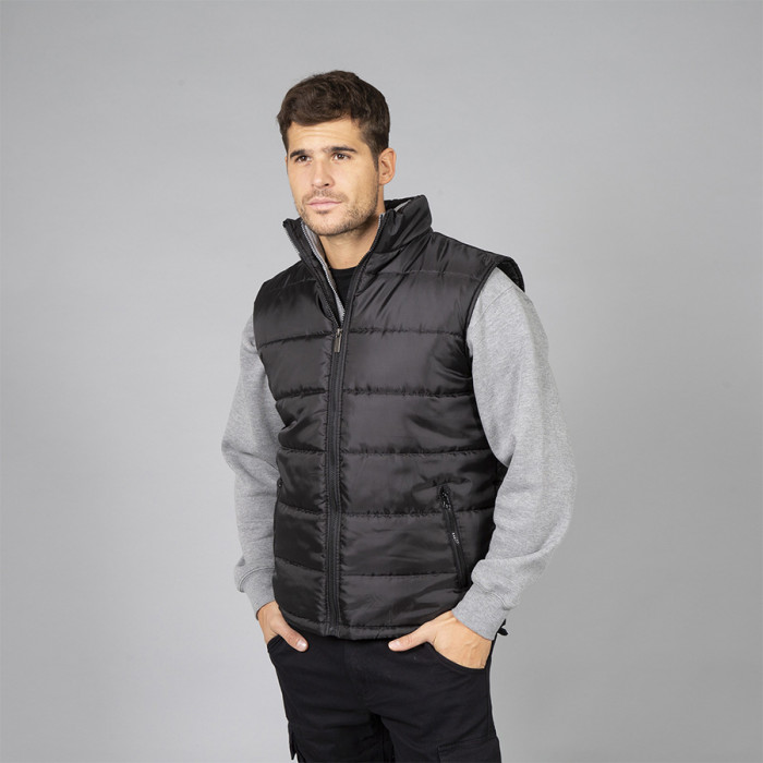 Жилет мужской "NEW SHANGHAI", чёрный, 3XL, 100% полиэстер, 180 г/м2 Жилет мужской "NEW SHANGHAI", чёрный, 3XL, 100% полиэстер, 180 г/м2