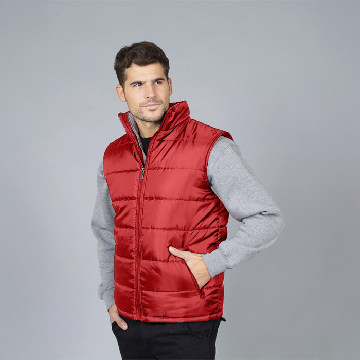 Жилет мужской "NEW SHANGHAI", красный, 3XL, 100% полиэстер, 180 г/м2 Жилет мужской "NEW SHANGHAI", красный, 3XL, 100% полиэстер, 180 г/м2