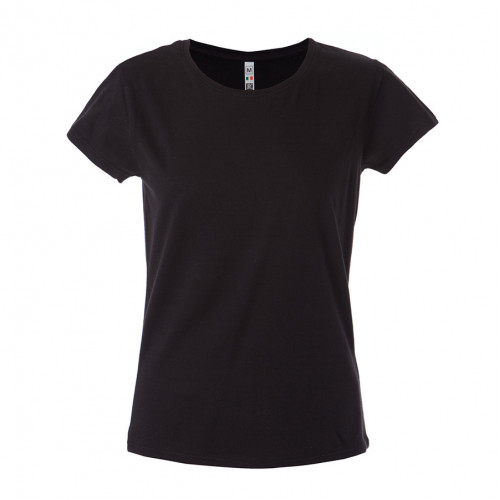 Футболка женская "ARGENTINA LADY", черный, S, 100% хлопок, 150 г/м2