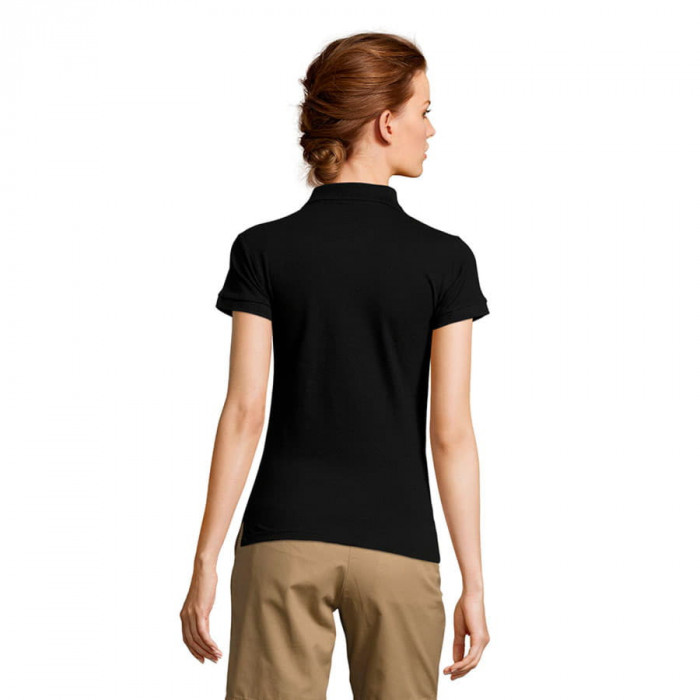 Поло "People", черный_XL, 100% х/б, 100% х/б, 210г/м2