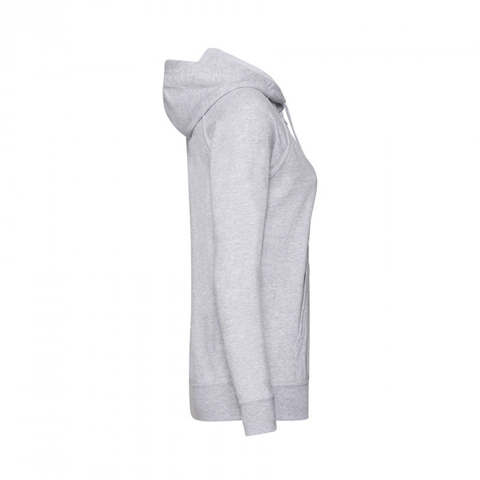 Толстовка без начеса "Ladies Lightweight Hooded Sweat", серый, 2XL, 80% х/б 20% полиэстер, 240 г/м2