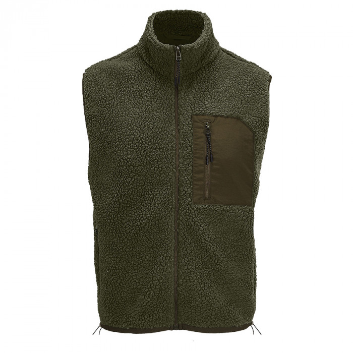 Жилет мужской FURY BW,хаки, 2XL, 100% полиэстер, 440 г/м2, подкладка100% полиэстер