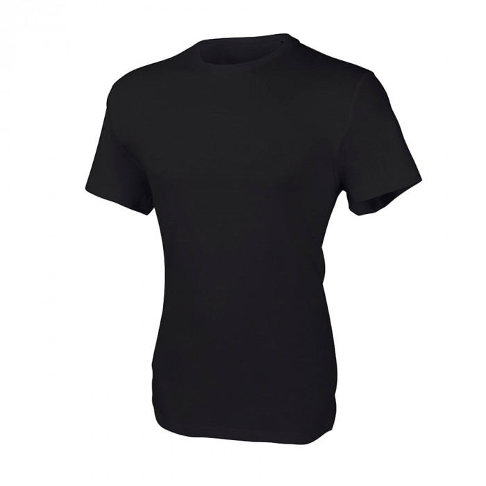 Футболка мужская   "Ритейл" черный_2XL, 92% хлопок 8% лайкра, 160 г/м2