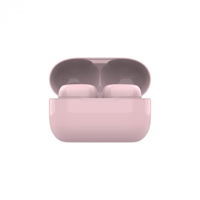 Наушники беспроводные Hiper TWS SAMUN, розовые