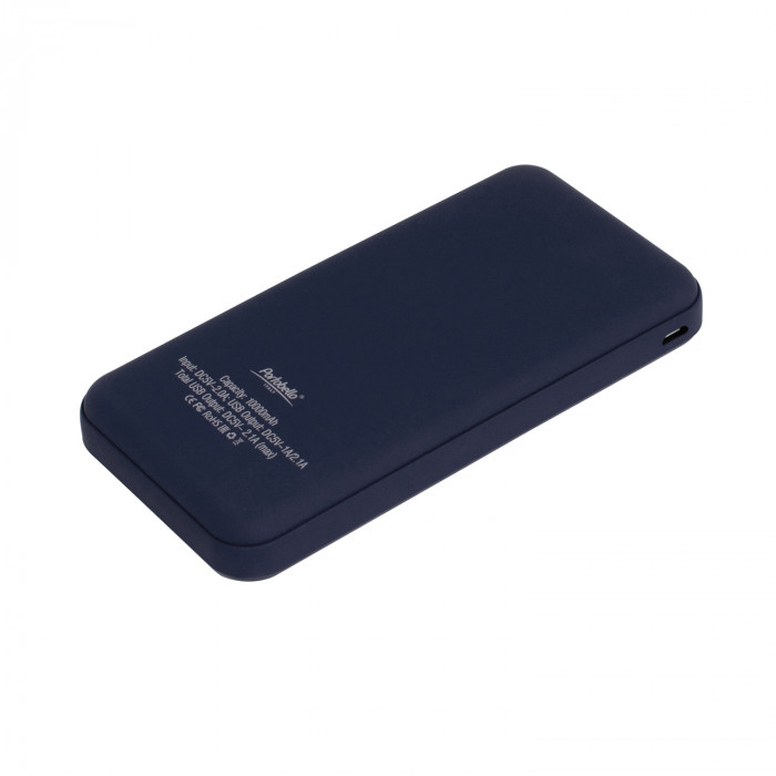 Внешний аккумулятор с подсветкой Старлайт Плюс PB (Starlight Plus PB) 10000 mAh, синий