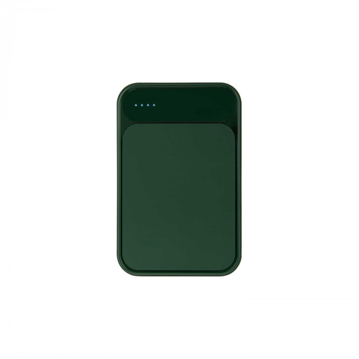 Внешний аккумулятор с подсветкой Старлайт PB (Starlight PB) 5000 mAh, зеленый