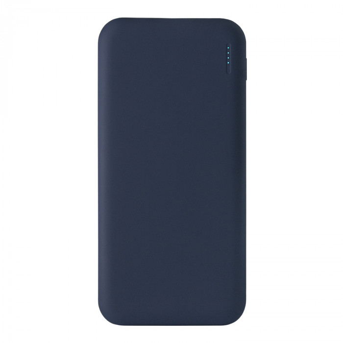 Внешний аккумулятор с подсветкой Люче (Luce) 10000 mAh, синий