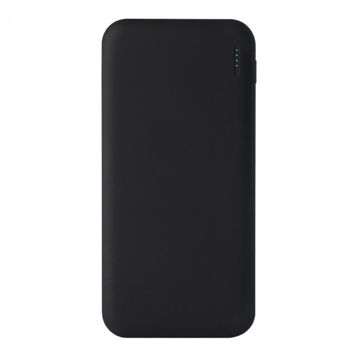 Внешний аккумулятор с подсветкой Люче (Luce) 10000 mAh, черный
