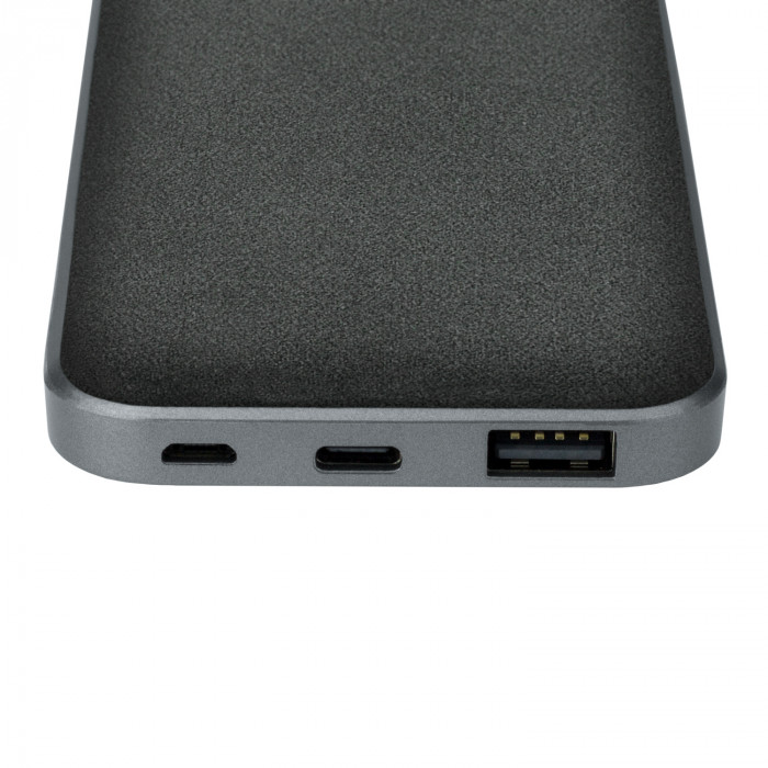 Внешний аккумулятор Ин Велюр (In Velour) 10000 mAh, серый