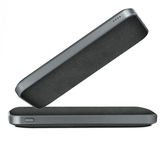 Внешний аккумулятор Ин Велюр (In Velour) 10000 mAh, серый