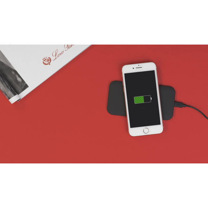 Настольное беспроводное зарядное устройство "Slim SOFTTOUCH"