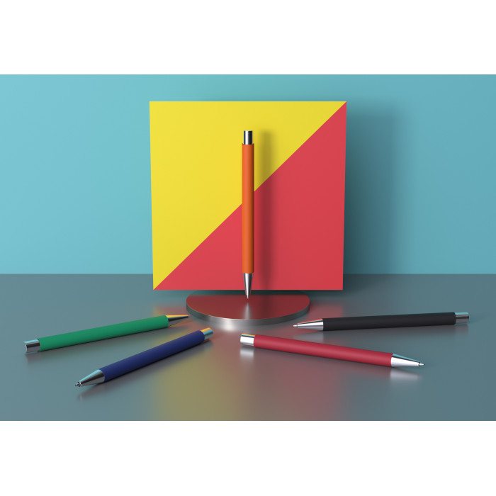 Ручка шариковая "Aurora", покрытие soft touch