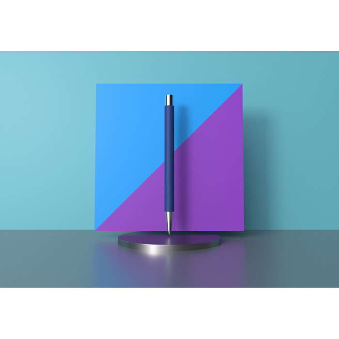 Ручка шариковая "Aurora", покрытие soft touch