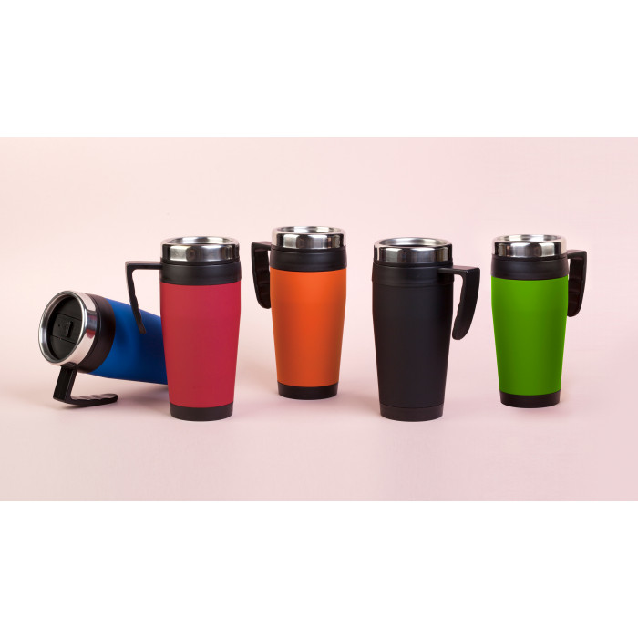 Термокружка "Австралия", покрытие soft touch, 400 мл