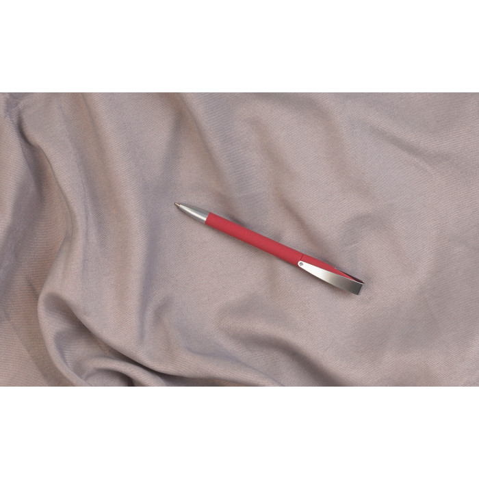 Ручка шариковая COBRA SOFTGRIP MM, красный#