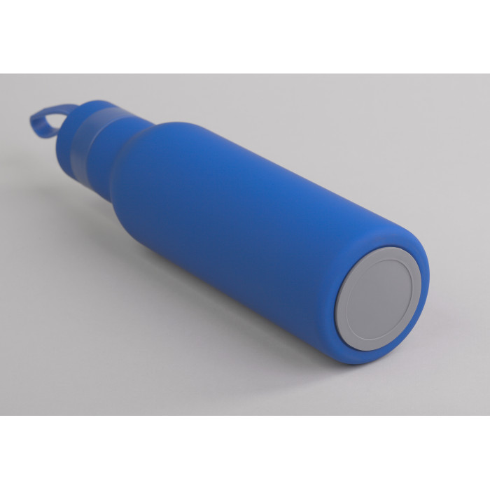 Бутылка для воды "Фитнес" 700 мл, покрытие soft touch