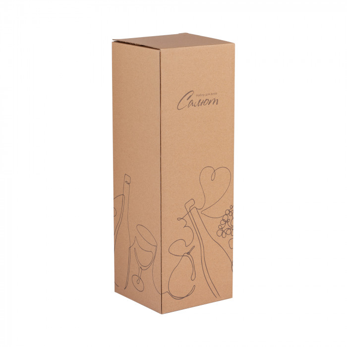 Набор винный "Салют" в подарочной коробке