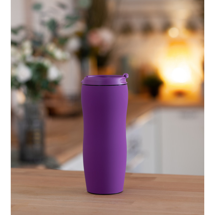 Термостакан "Монтана" 400 мл, покрытие soft touch