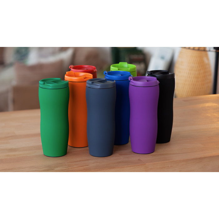 Термостакан "Монтана" 400 мл, покрытие soft touch