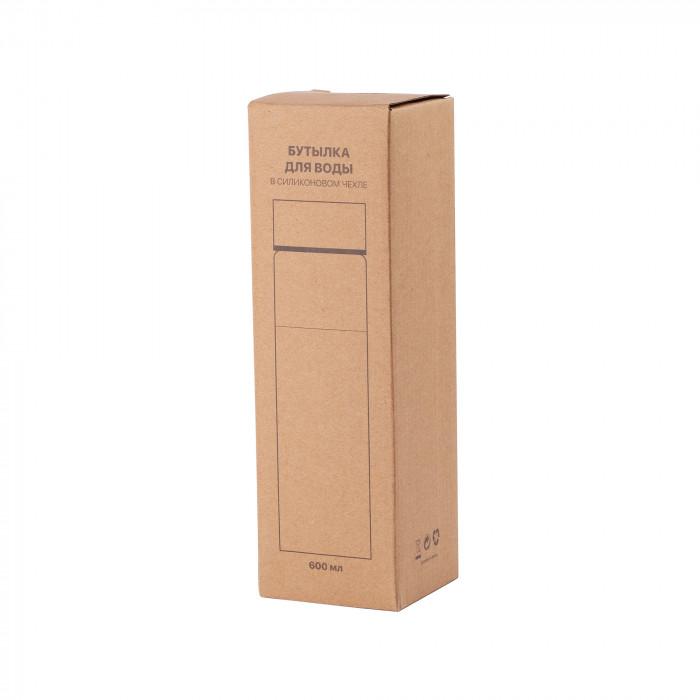 Бутылка для воды "Wellness" в силиконовом чехле
