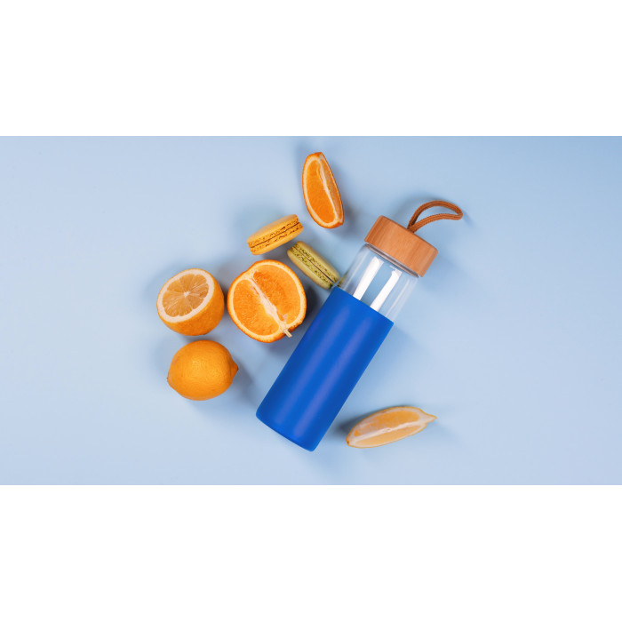 Бутылка для воды "Wellness" в силиконовом чехле