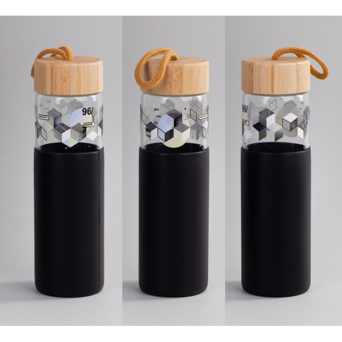 Бутылка для воды "Wellness" в силиконовом чехле