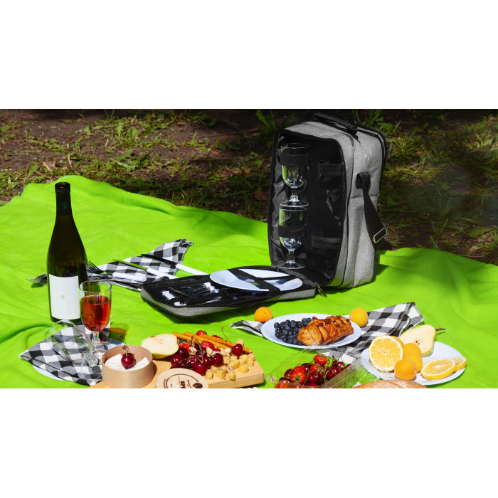 Набор для пикника "Эквадор" на 4 персоны с холодильным отделением