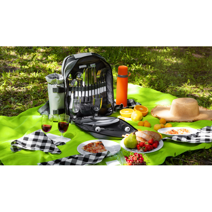 Набор для пикника "Дания" на 4 персоны с холодильным отделением