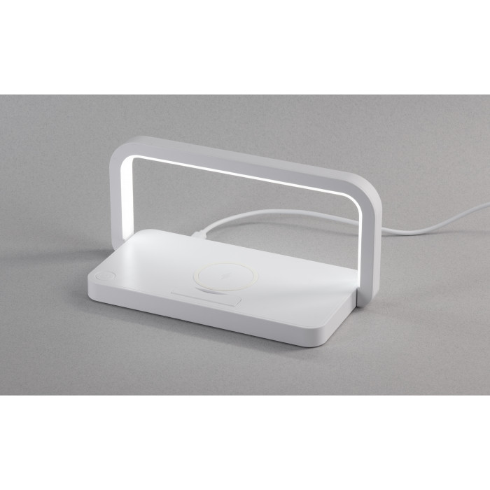 Лампа складная "Smart Light" с беспроводным (10W) зарядным устройством и подставкой для смартфона