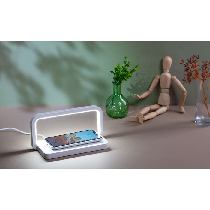 Лампа складная "Smart Light" с беспроводным (10W) зарядным устройством и подставкой для смартфона