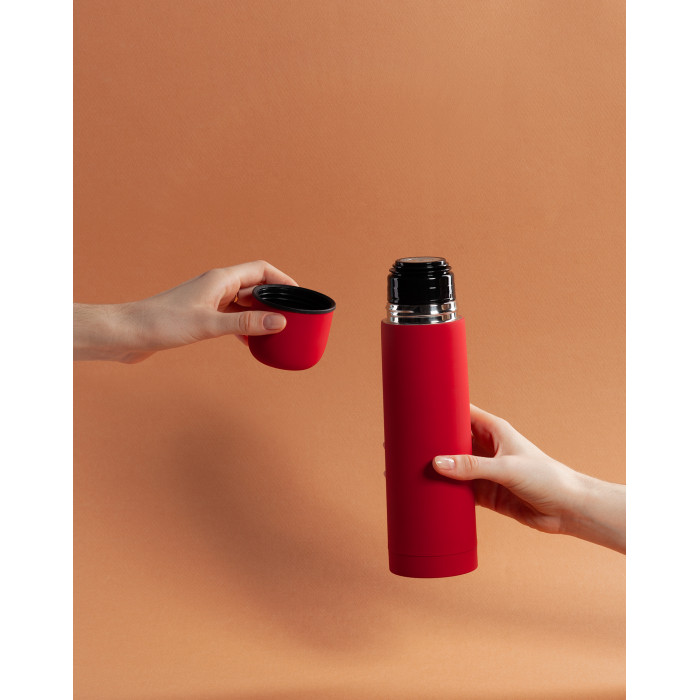 Термос "Крит" 500 мл, покрытие soft touch