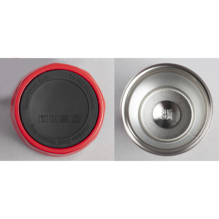 Термостакан "Eclipse" 400 мл, покрытие пудра, синий