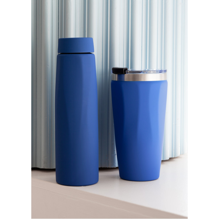 Термостакан "Calypso" 500 мл, покрытие soft touch, черный #