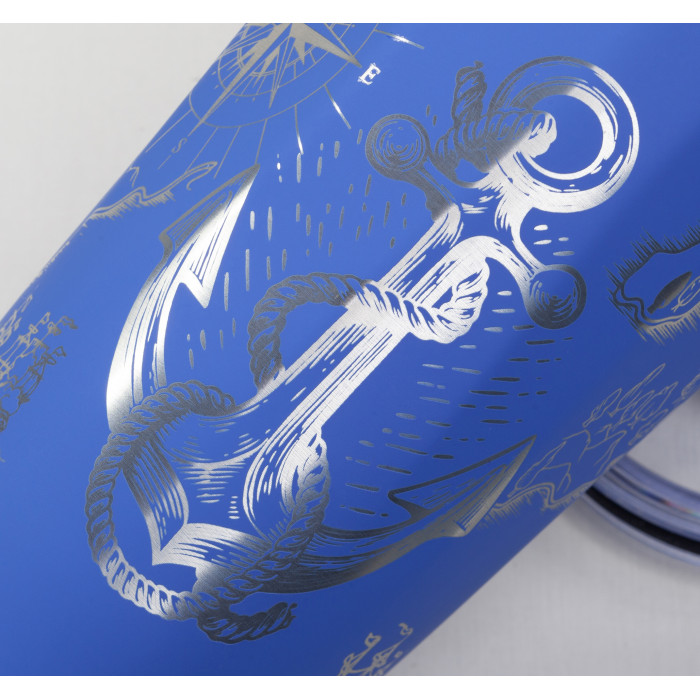 Термостакан "Calypso" 500 мл, покрытие soft touch, черный #