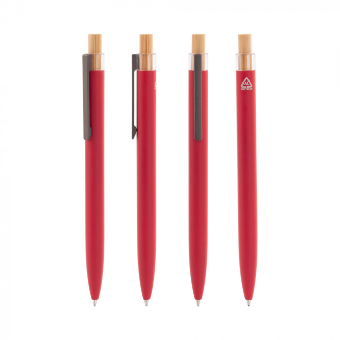 Ручка шариковая "Matt" с кнопкой из бамбука