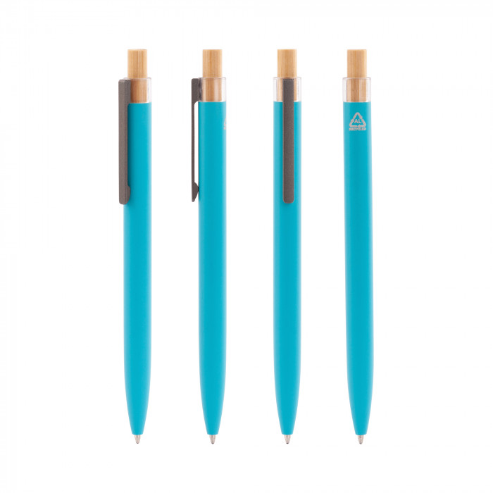 Ручка шариковая "Matt" с кнопкой из бамбука