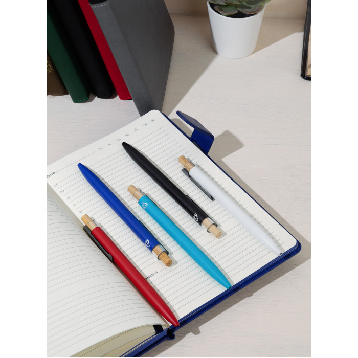 Ручка шариковая "Matt" с кнопкой из бамбука