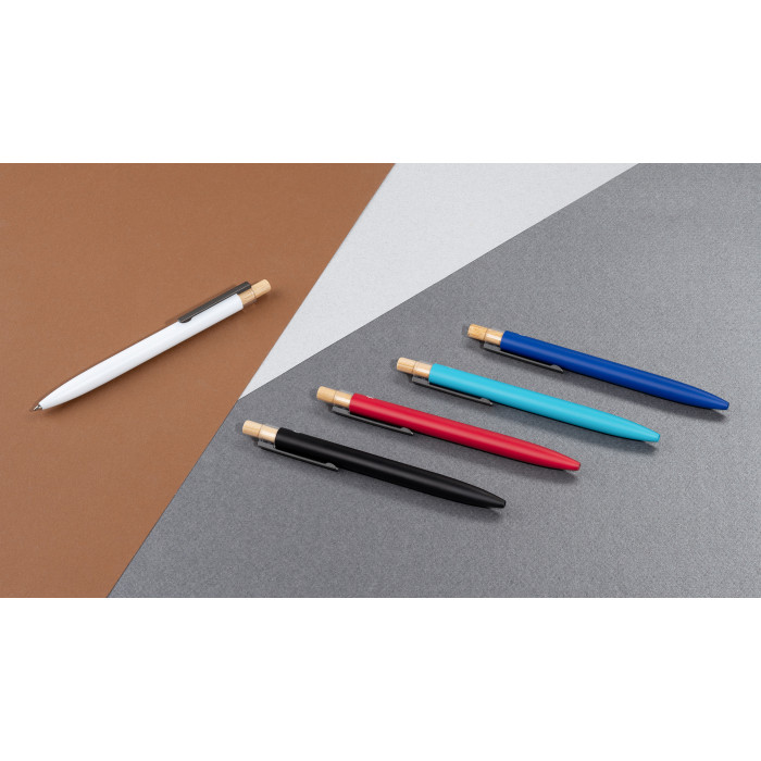 Ручка шариковая "Matt" с кнопкой из бамбука