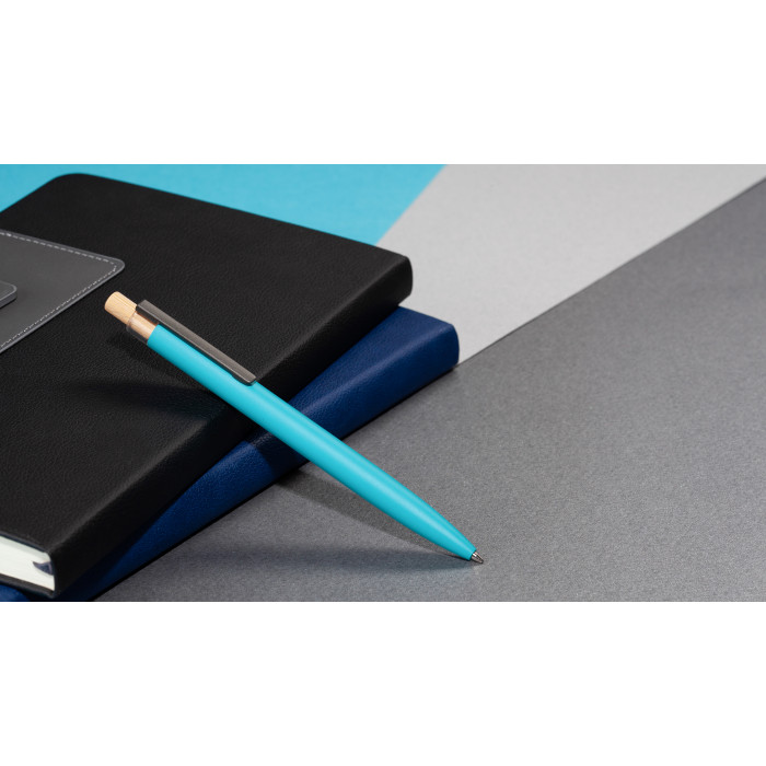 Ручка шариковая "Matt" с кнопкой из бамбука