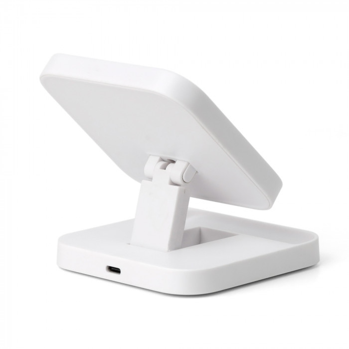 Складная настольная подставка "Flex" с беспроводным (15W) зарядным устройством