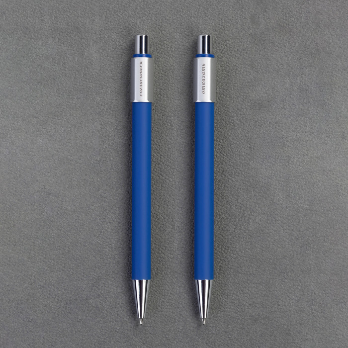 Ручка шариковая "Spin" с 6ти-гранным спиннером, покрытие soft touch