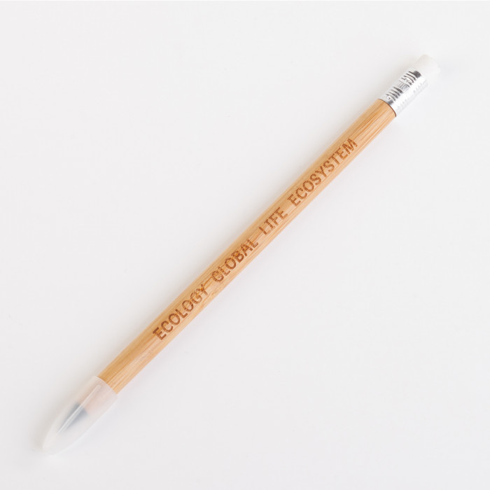 Вечный карандаш "Groot" с ластиком, бамбук