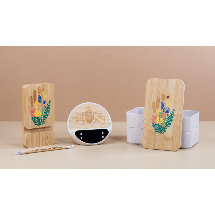 Контейнер для ланча "Natural" с приборами