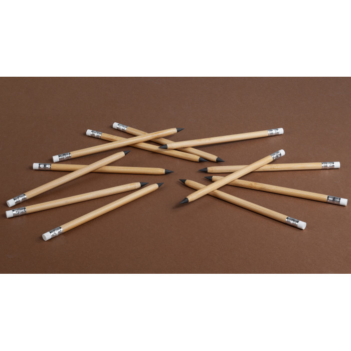 Вечный карандаш "Groot" с ластиком, бамбук