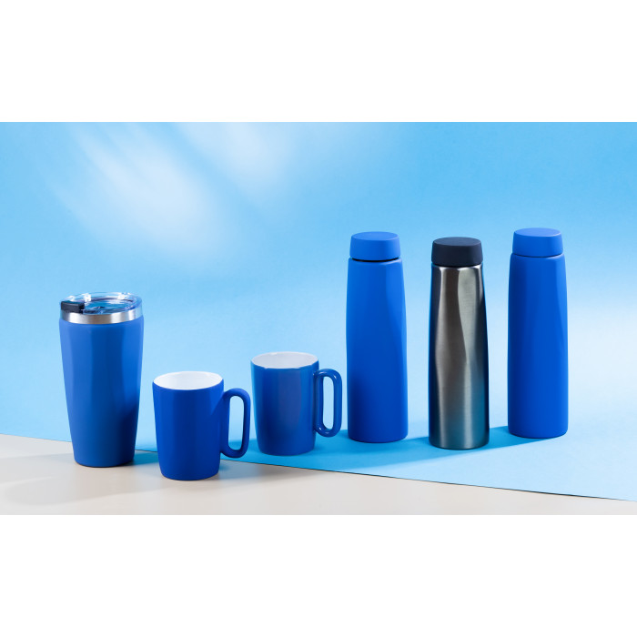 Термостакан "Calypso" 500 мл, покрытие soft touch, черный #