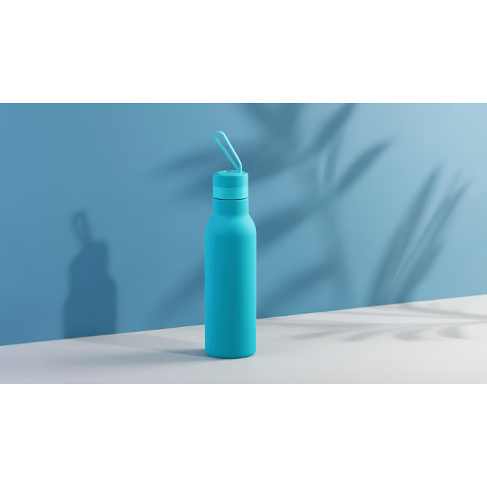 Бутылка для воды "Фитнес" 700 мл, покрытие soft touch