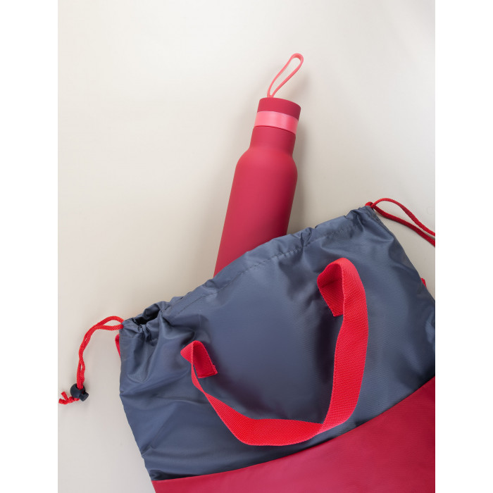 Бутылка для воды "Фитнес" 700 мл, покрытие soft touch