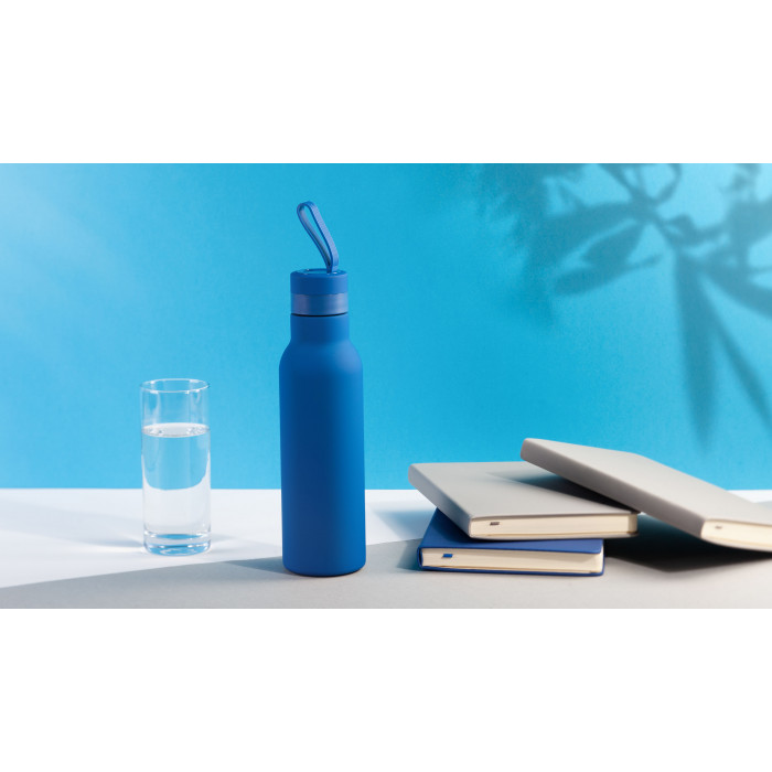 Бутылка для воды "Фитнес" 700 мл, покрытие soft touch