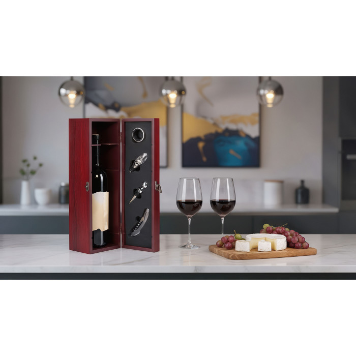 Набор винный "Салют" в подарочной коробке